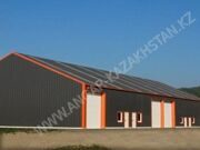 55Ангар модульный прямостенный металлоконструкция ангар казахстан angar-kazakhstan  angar kz hangar steel construction цех склад стеллаж store